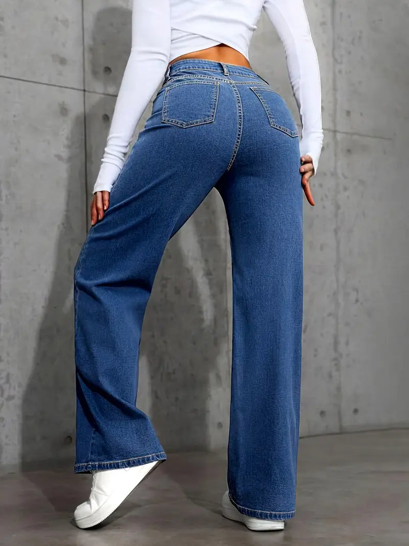 Loose Fit Denim Jeans