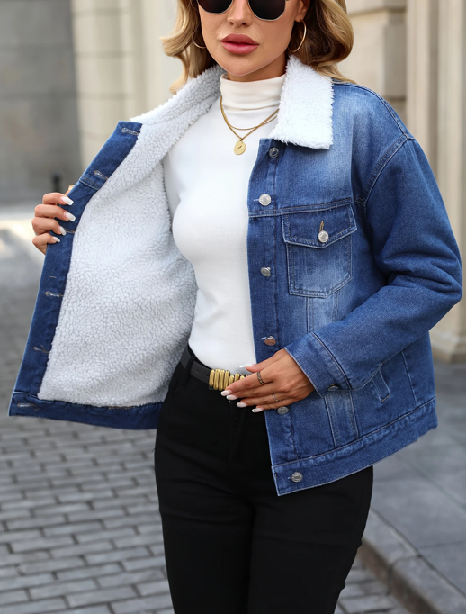 The Cozy Classic Denim Jacket