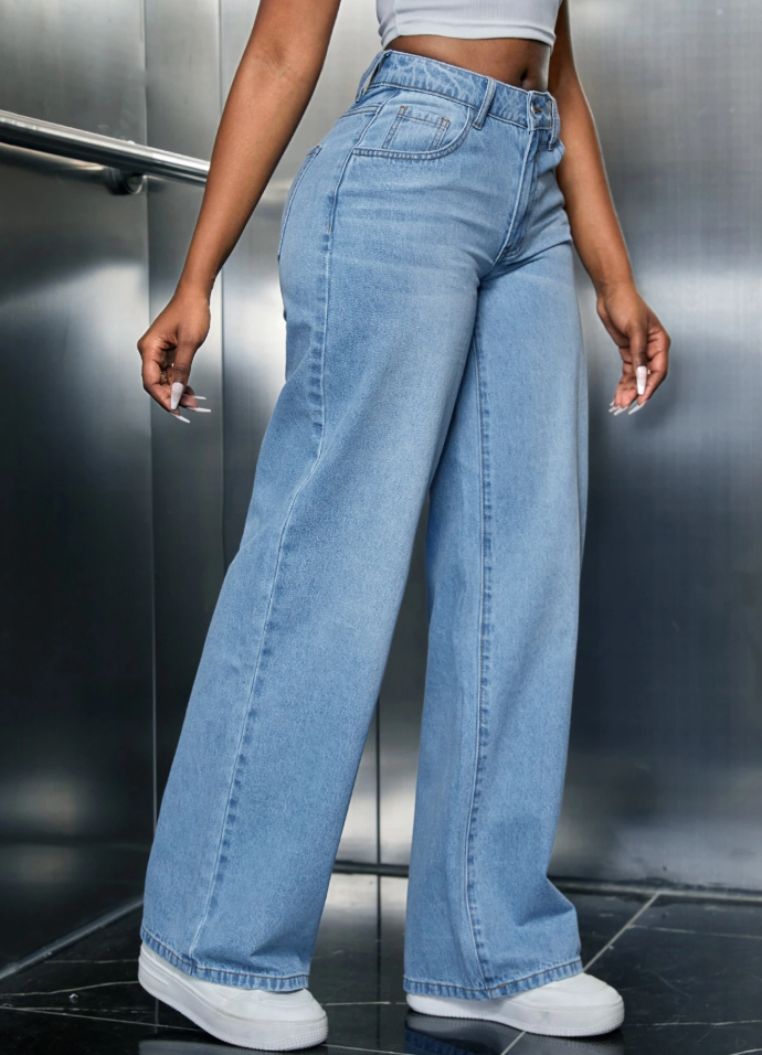 Loose Fit Denim Jeans
