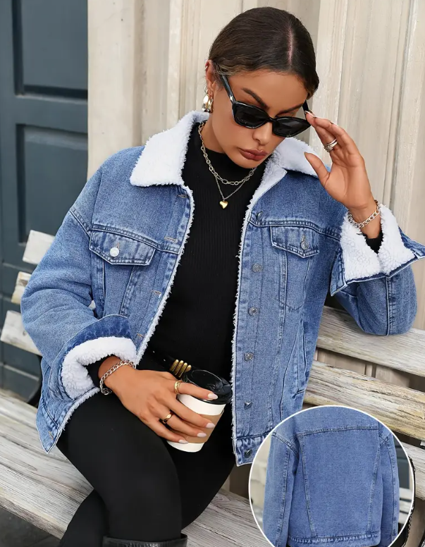 The Cozy Classic Denim Jacket