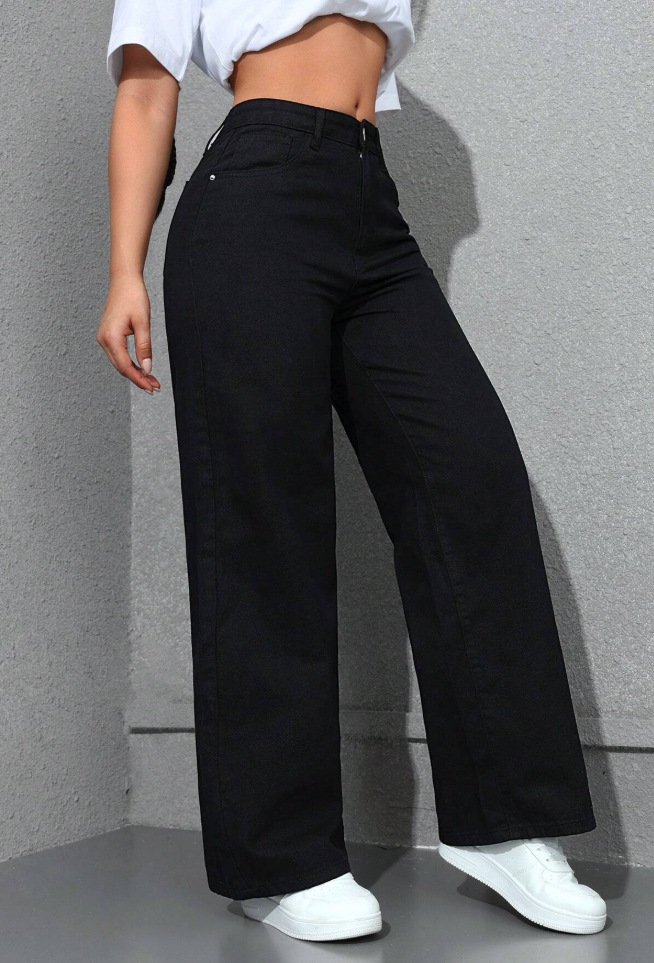 Loose Fit Denim Jeans