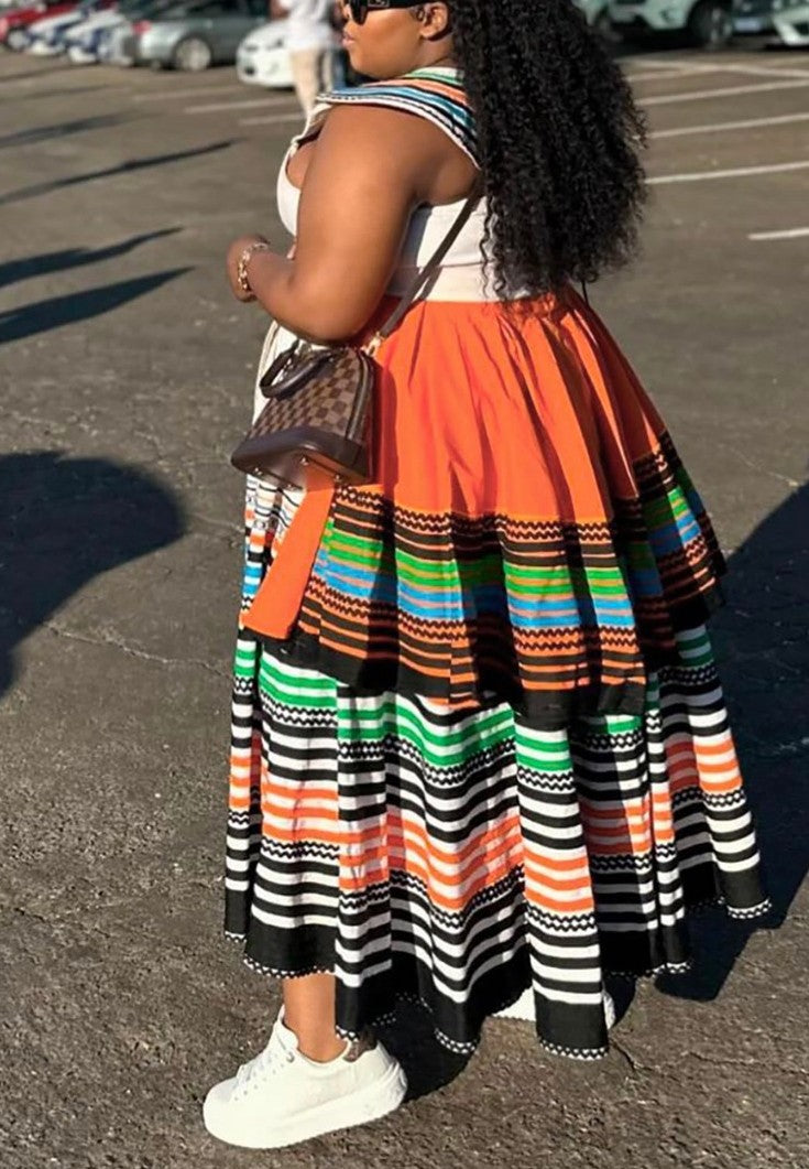 Modern Xhosa Traditional Inspired Dress