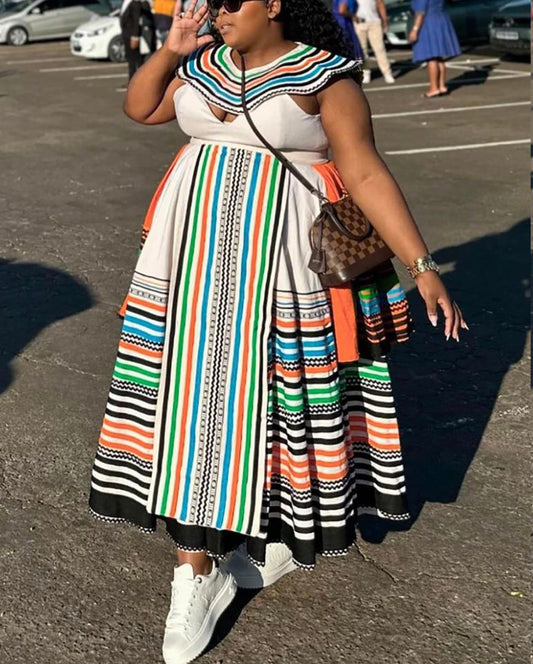 Modern Xhosa Traditional Inspired Dress