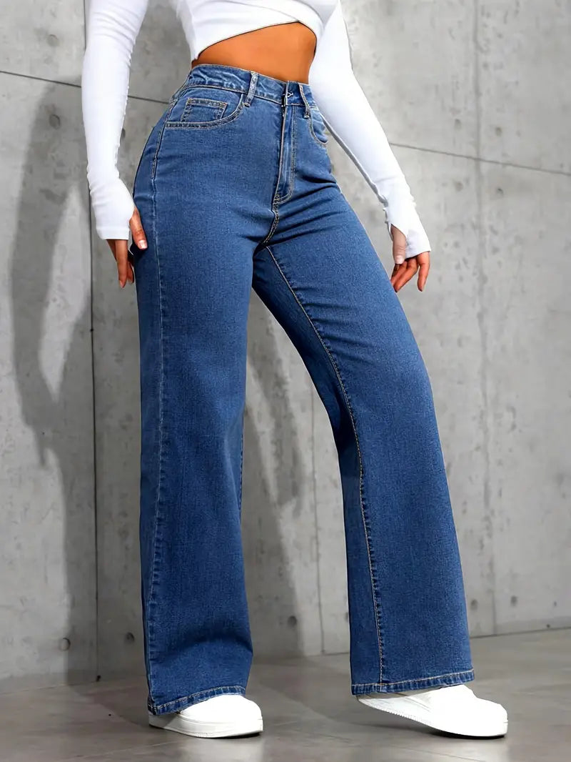 Loose Fit Denim Jeans