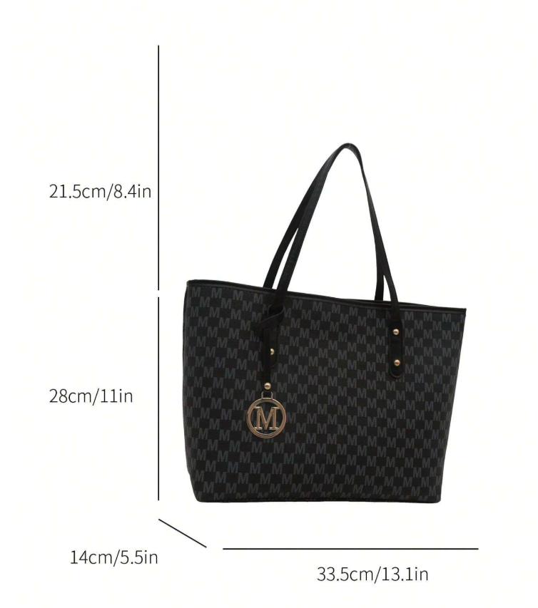 Fashion Designer Inspired Tote Bag