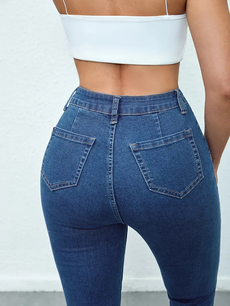 Stretchy Slim Fit Denim Skinny Jean